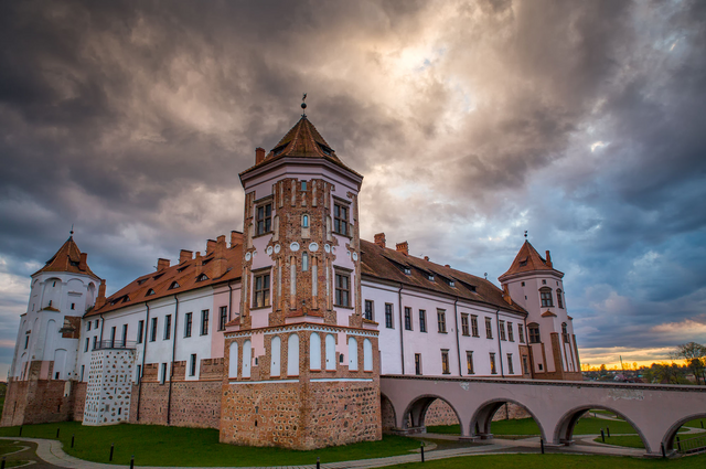 Интересные места Беларуси: Мирский замок