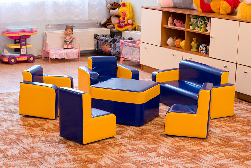 Мягкая каркасная мебель для детей от «Радуги детства» - гарантированный комфорт и безопасность